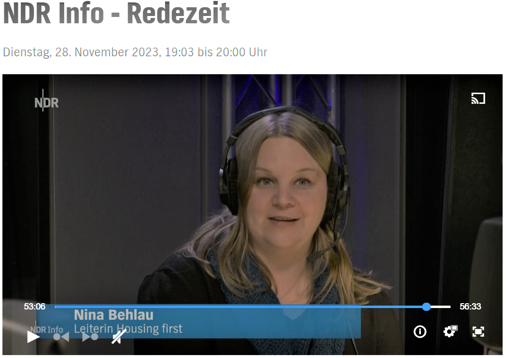 Redezeit NDR Info 28.11.2023